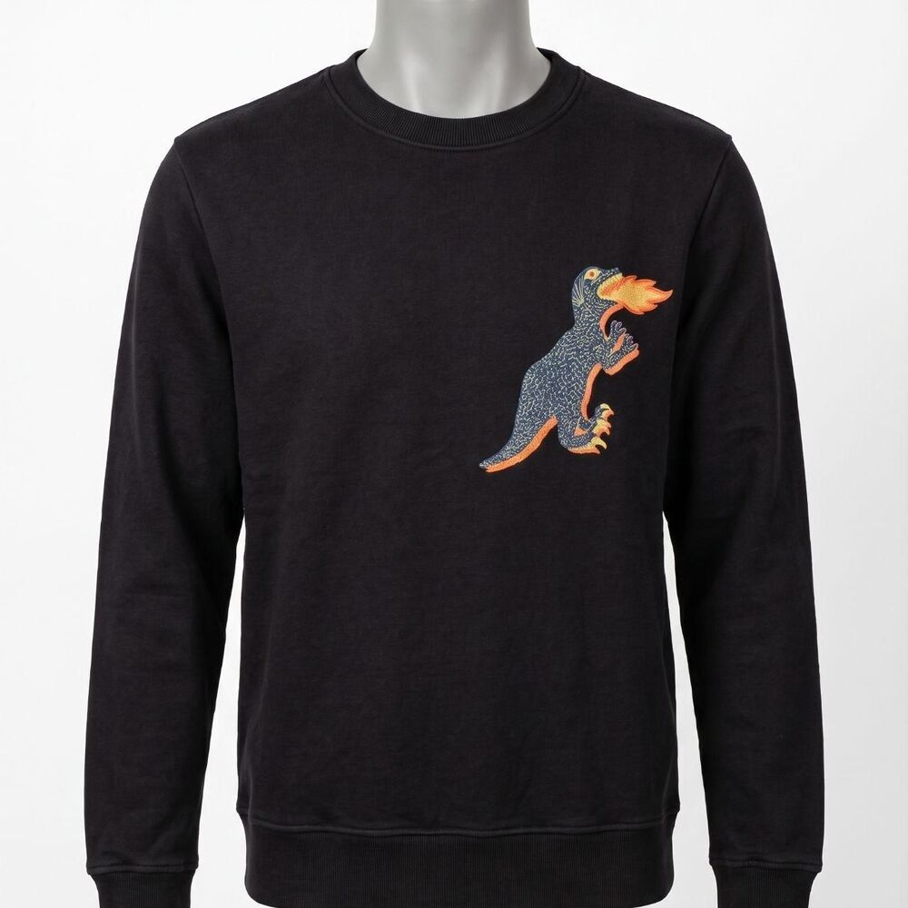 Paul Smith Men's Black Sweatshirt